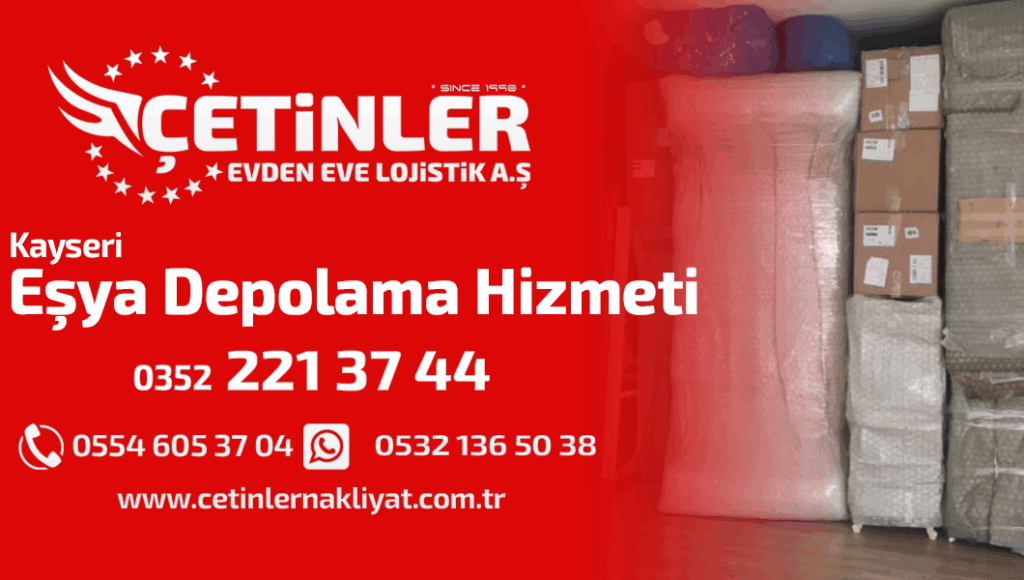 EŞYA DEPOLAMA
